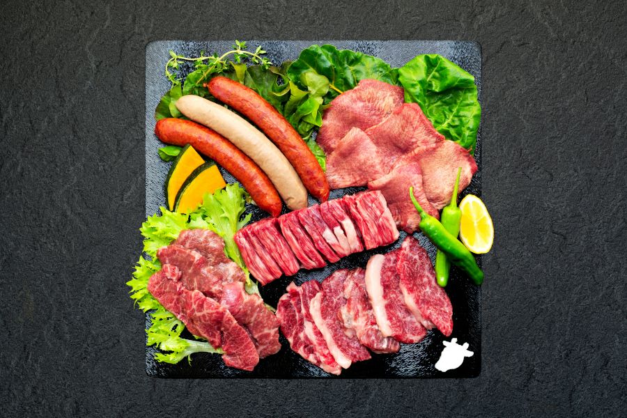 ギフトボックス】蓼科牛 定番焼肉セット（570g/2〜3人前