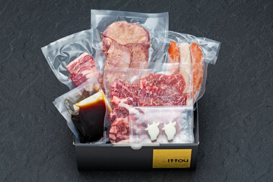 ギフトボックス】蓼科牛 定番焼肉セット（570g/2〜3人前
